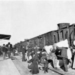 1908 - Partenza di emigranti