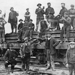 1902 - Esch-sur-Alzette (Lussemburgo) - Lavoratori italiani nella miniera dell'impresa Hoel