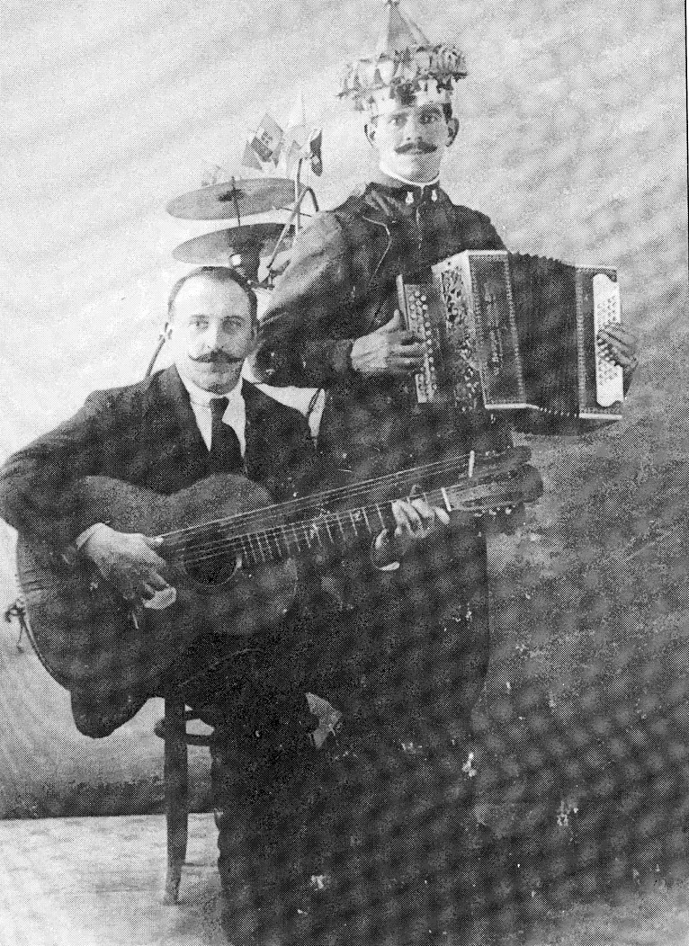 1910-20 circa - Orsanti, musicisti e girovaghi emiliani fino'800/ inizio '900