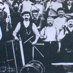 1893 - Esch-sur-Alzette (Lussemburgo) - Lavoratori delle acciaierie Aachener