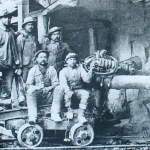 1900-1903 Sempione - Emigranti impegnati nei lavori di costruzione del traforo