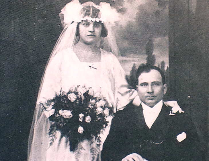 1907 - New Jersey (USA) - Coniugi umbri di Cascia