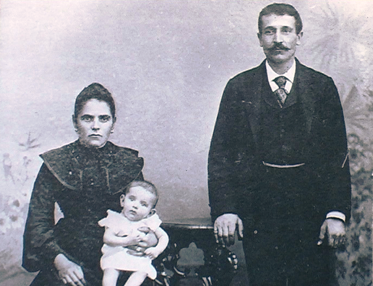 1905 - Esch-sur-Alzette (Lussemburgo) - Famiglia di Sigillo
