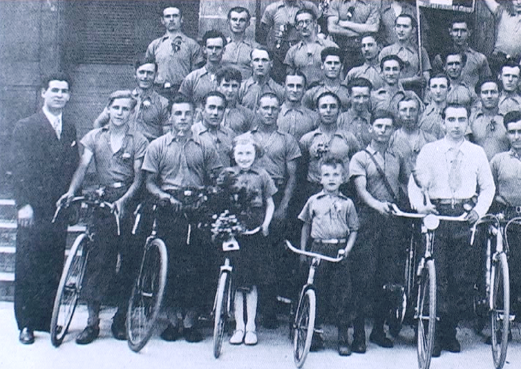 1934 - Lussemburgo - Gruppo ciclistico del dopolavoro di Esch