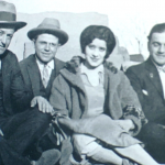 1923 - Scranton (Pennsylvania-USA) - I fratelli Eugenio e Eliseo Pennnoni, minatori di Gualdo Tadino con amici