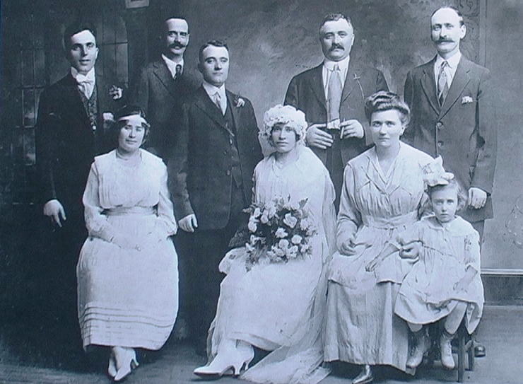 1922 - Trenton (New Jersey-USA) - Matrimonio di famiglia originaria di Norcia