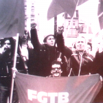 1975 - Liegi (Belgio) - Manifestazione sindacale
