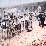 1938 - Rio Grande do Sul (Brasile) - Operai alla costruzione di strade